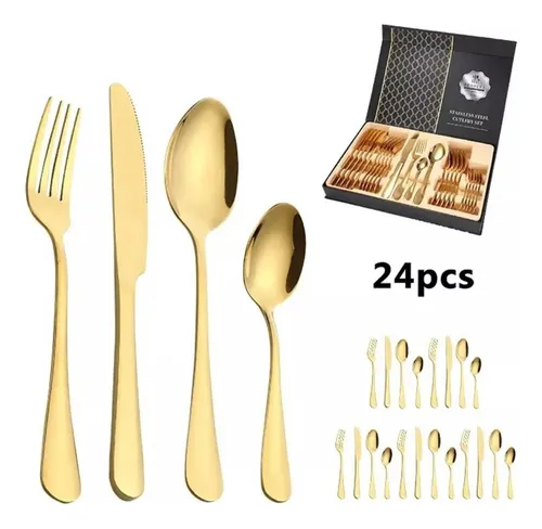 Miniatura 4 de JUEGO DE CUBIERTO X24 PIEZAS LUXURY