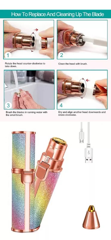 Miniatura 4 de Depilador Blawless 2 En 1 Dama brillo