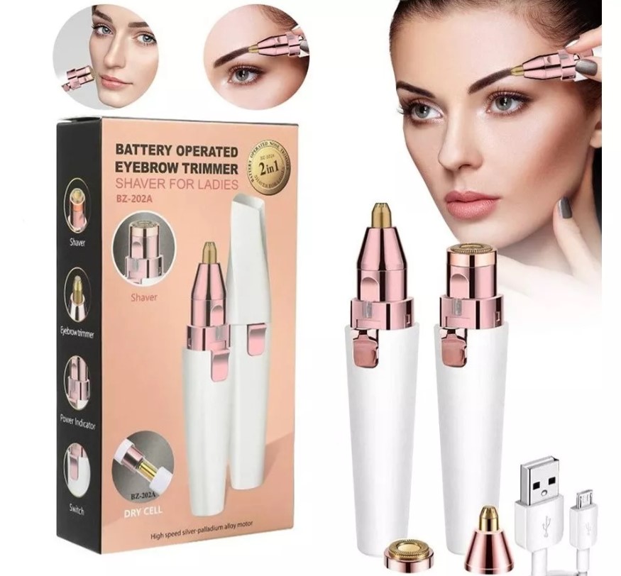 Depiladora Vello Facial-cejas 2en1 blanc disponible en Yaxa Colombia