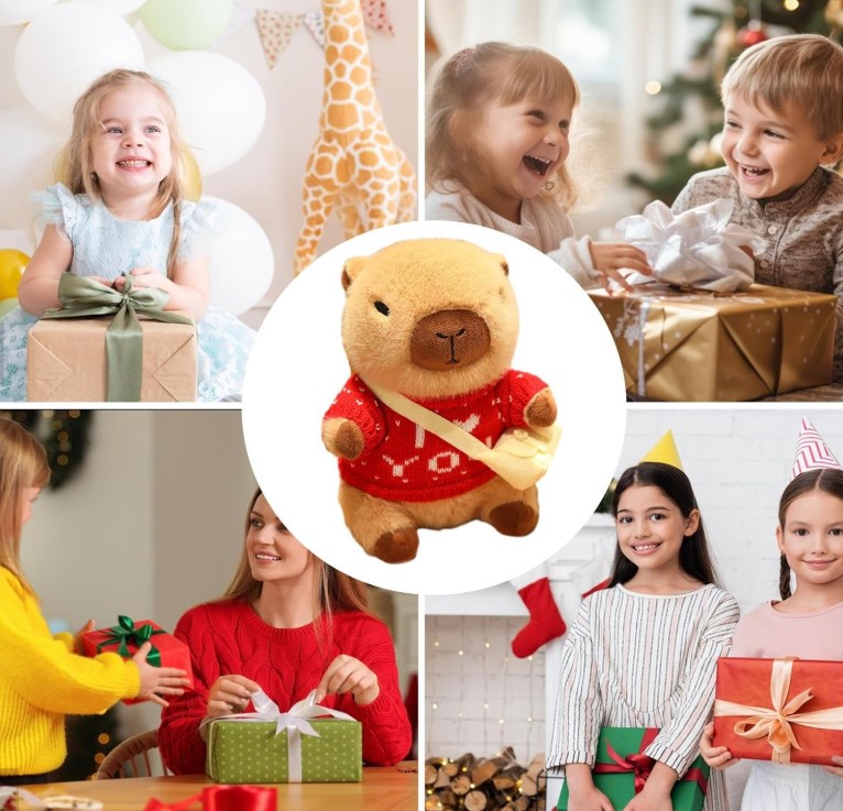 capibara de peluche juguete