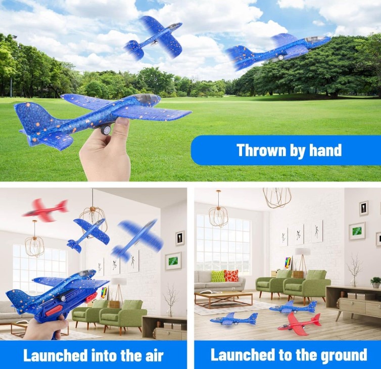 Miniatura 2 de Lanzador De Avión Con Luz Led