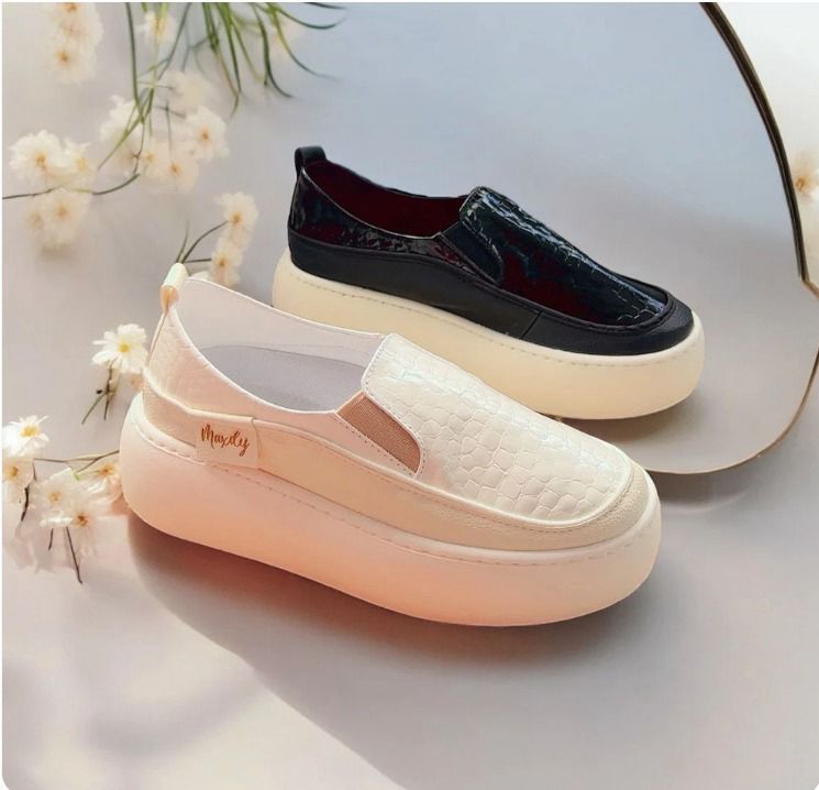 Nuevos Tenis 005 Suela Alta Dama