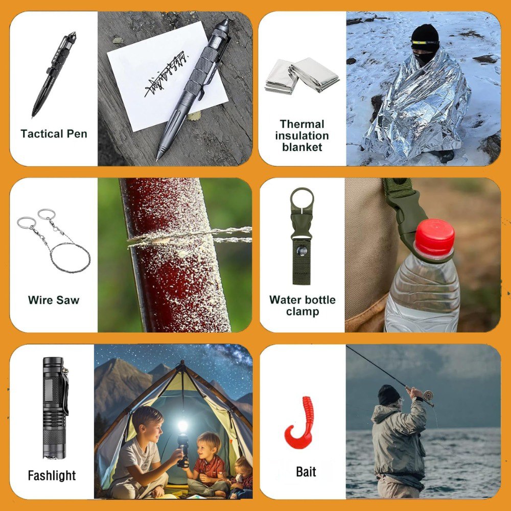Miniatura 1 de Kit supervivencia Multifuncional 13 En 1