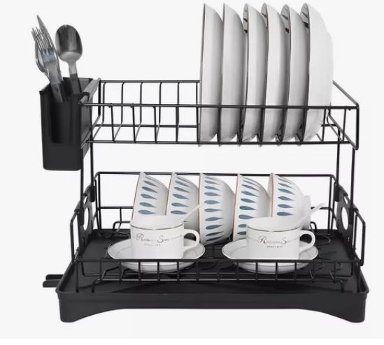 Miniatura 2 de Escurridor De Platos 2 Niveles Fregadero