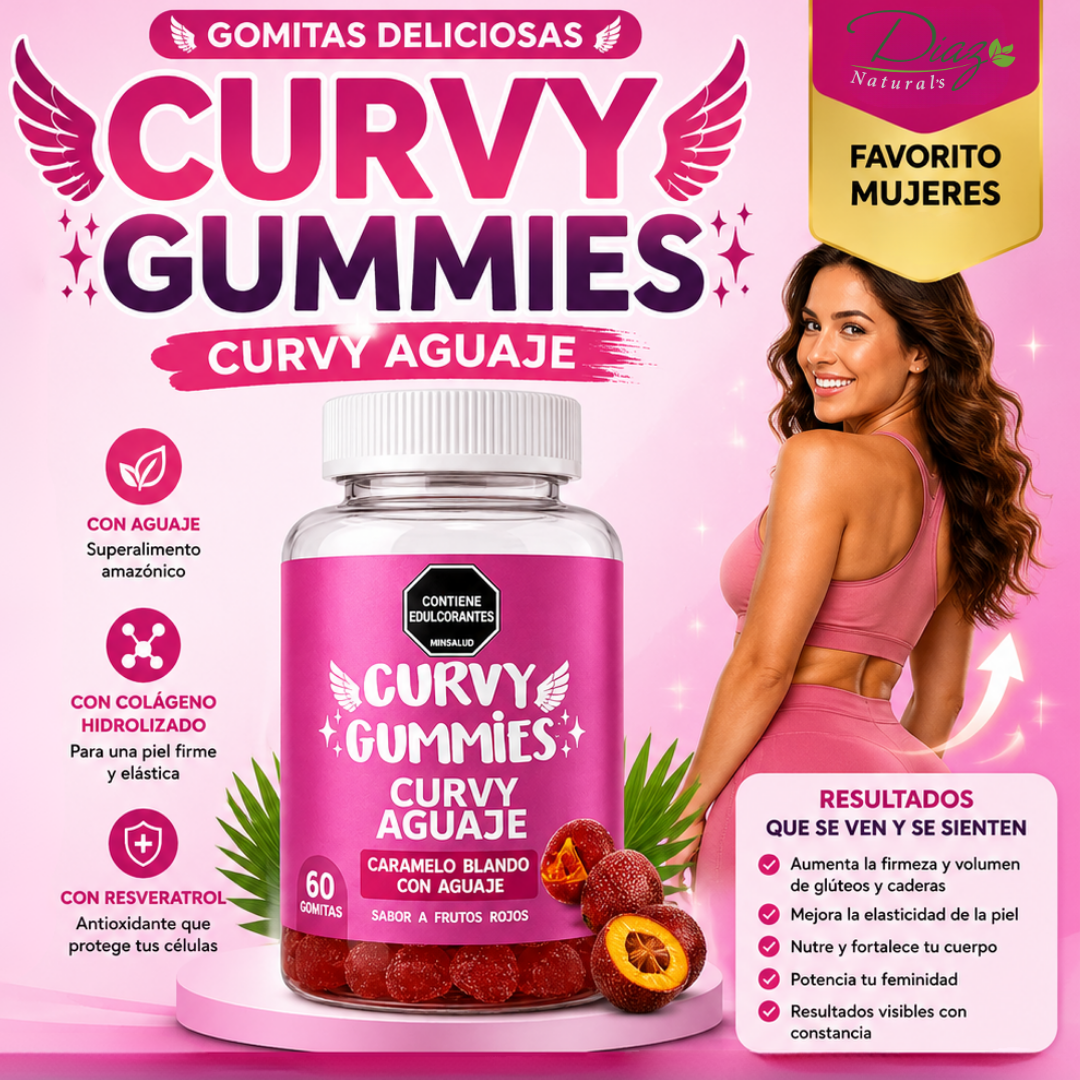 GOMITAS DE AGUAJE CURVY GUMMIES