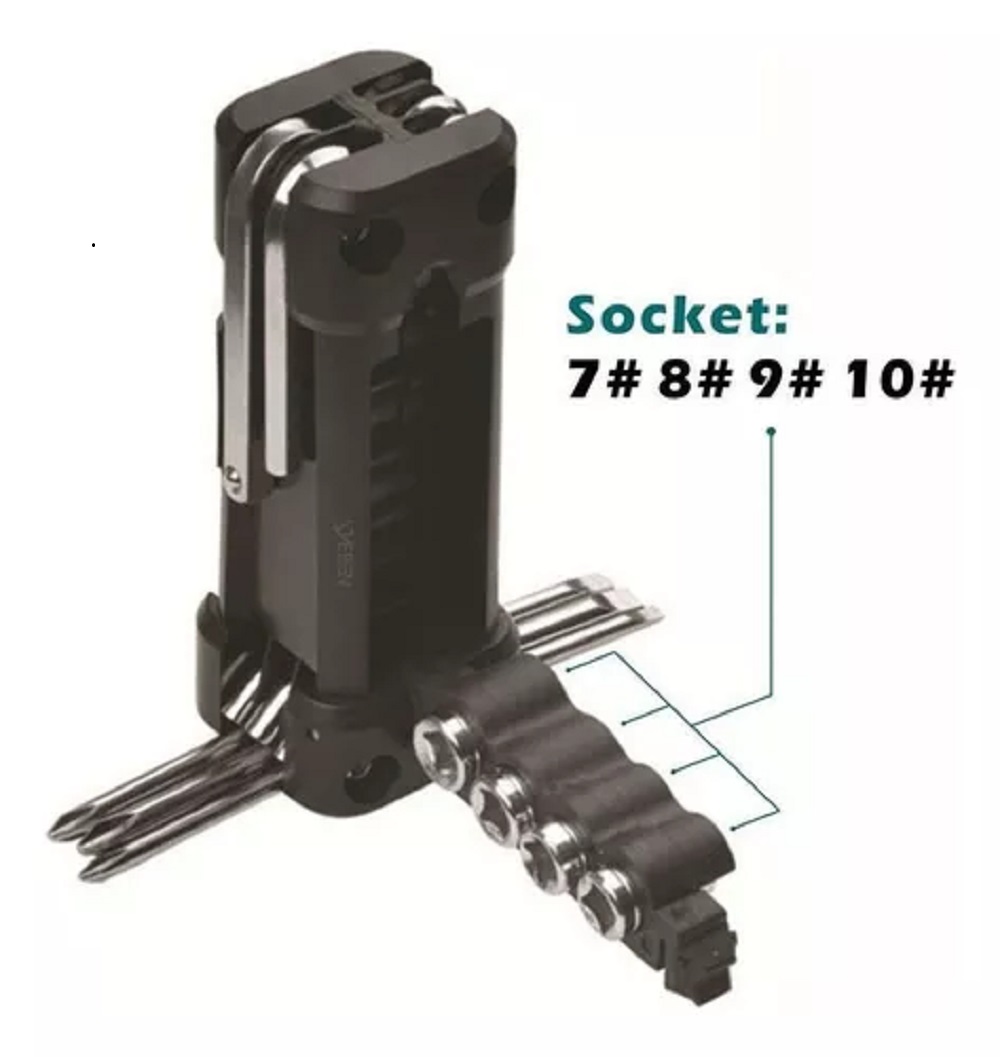 Miniatura 3 de Kit Herramientas 16 en 1 Multifuncional