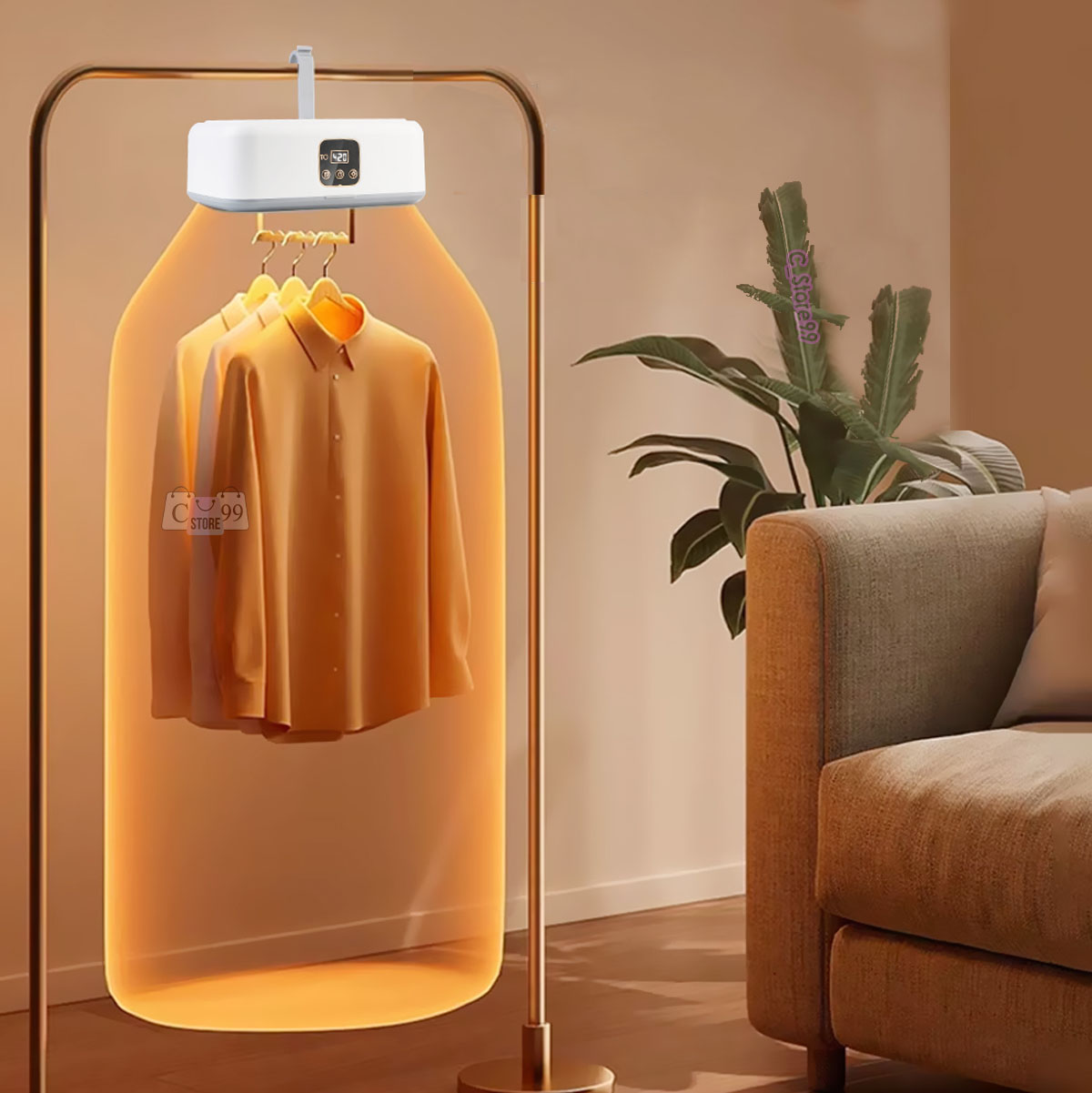 Miniatura 4 de Secadora De Ropa Plegable Y Portatil