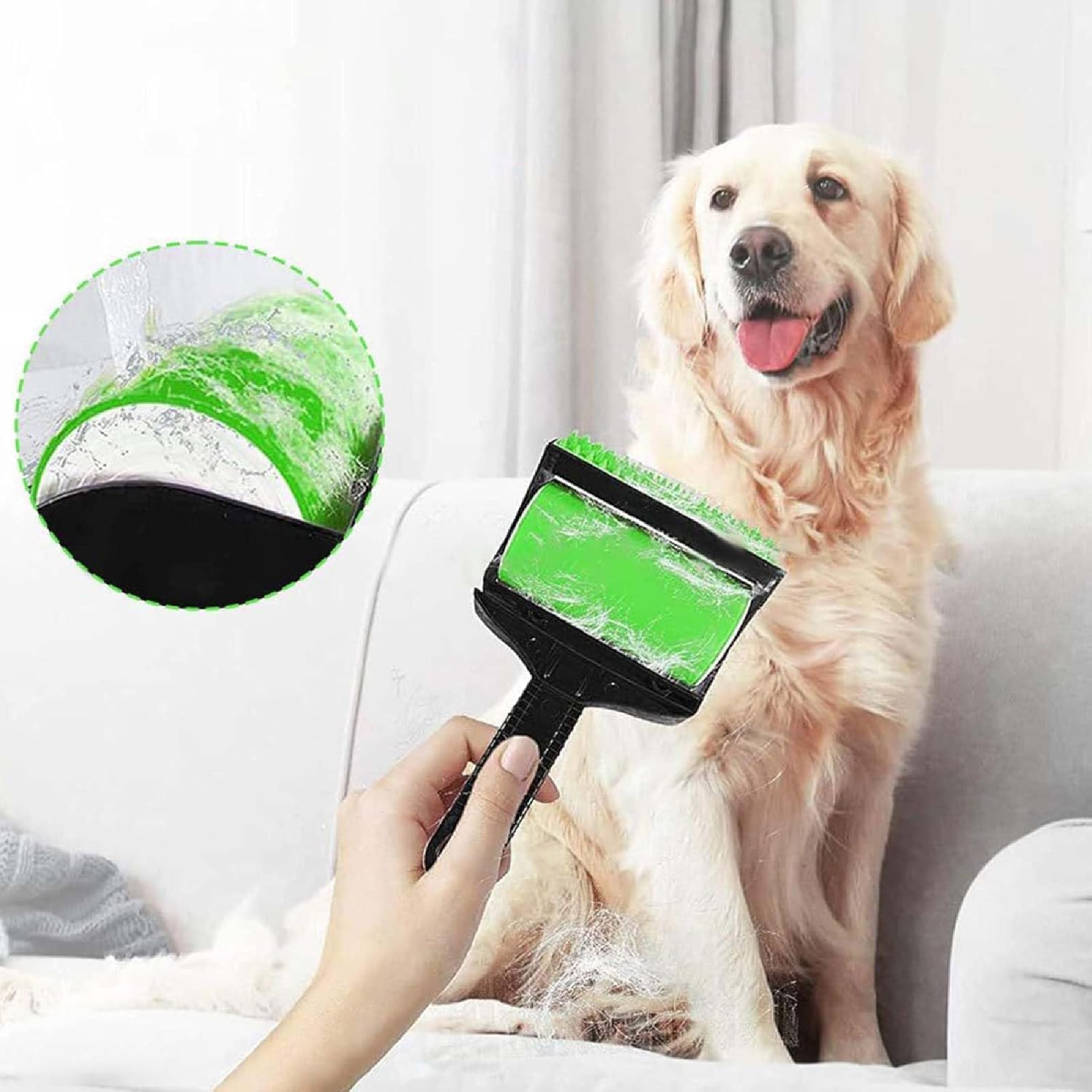 Miniatura 5 de Cepillo Rodillo Quitamotas Pelo Lavable