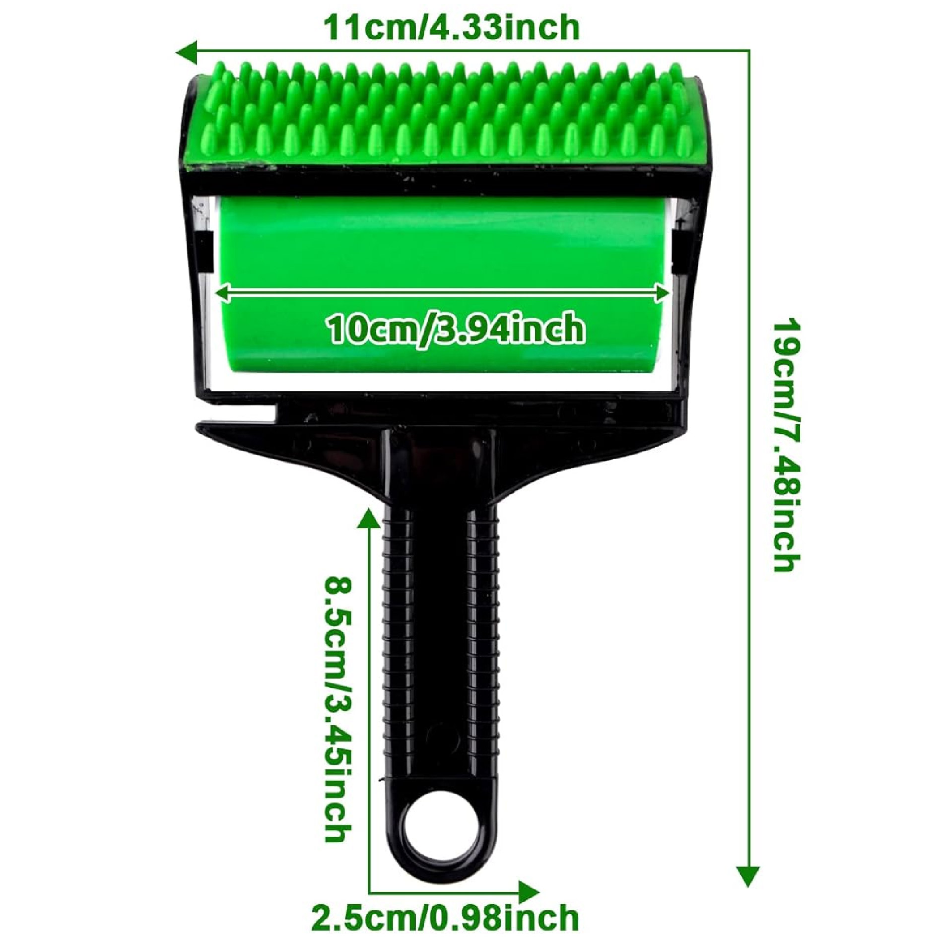 Cepillo Rodillo Quitamotas Pelo Lavable