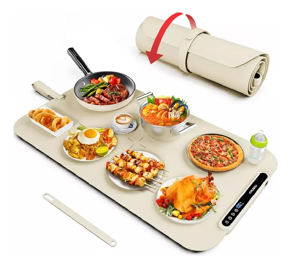 TAPETE CALENTADOR DE COMIDA BANDEJAS