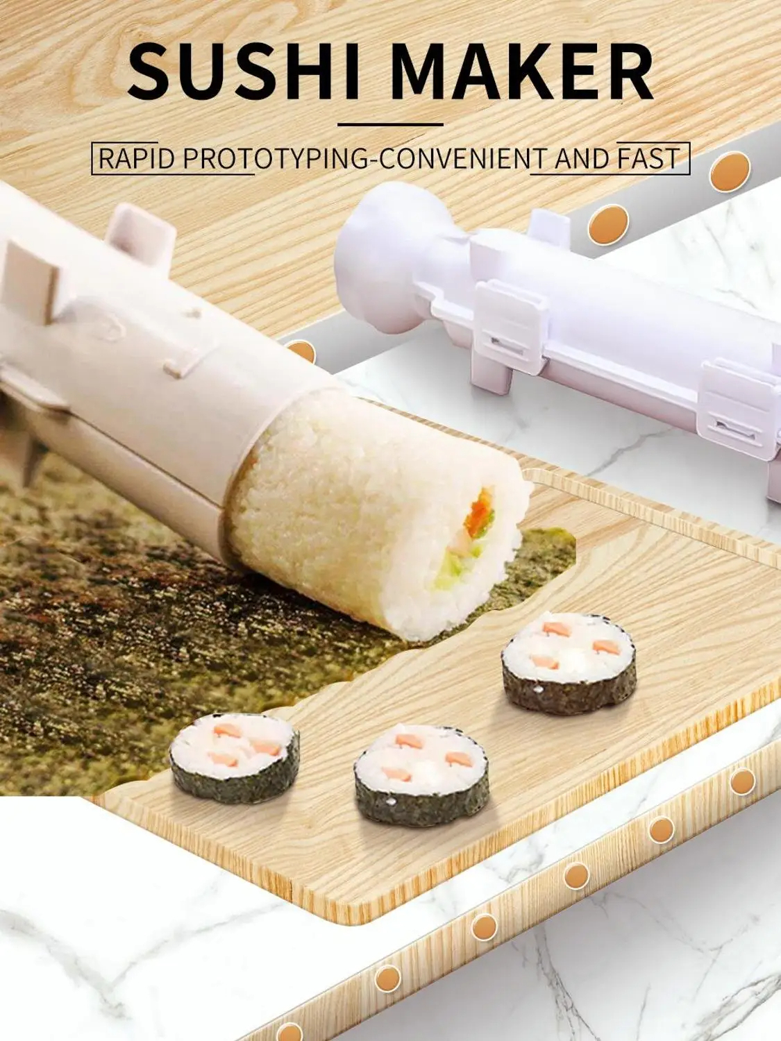 Maquina para hacer Sushi Redonda disponible en Yaxa Colombia