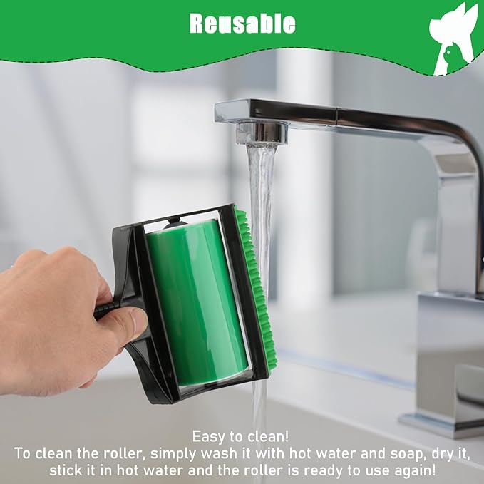 Miniatura 3 de rodillo quita pelos adhesivo