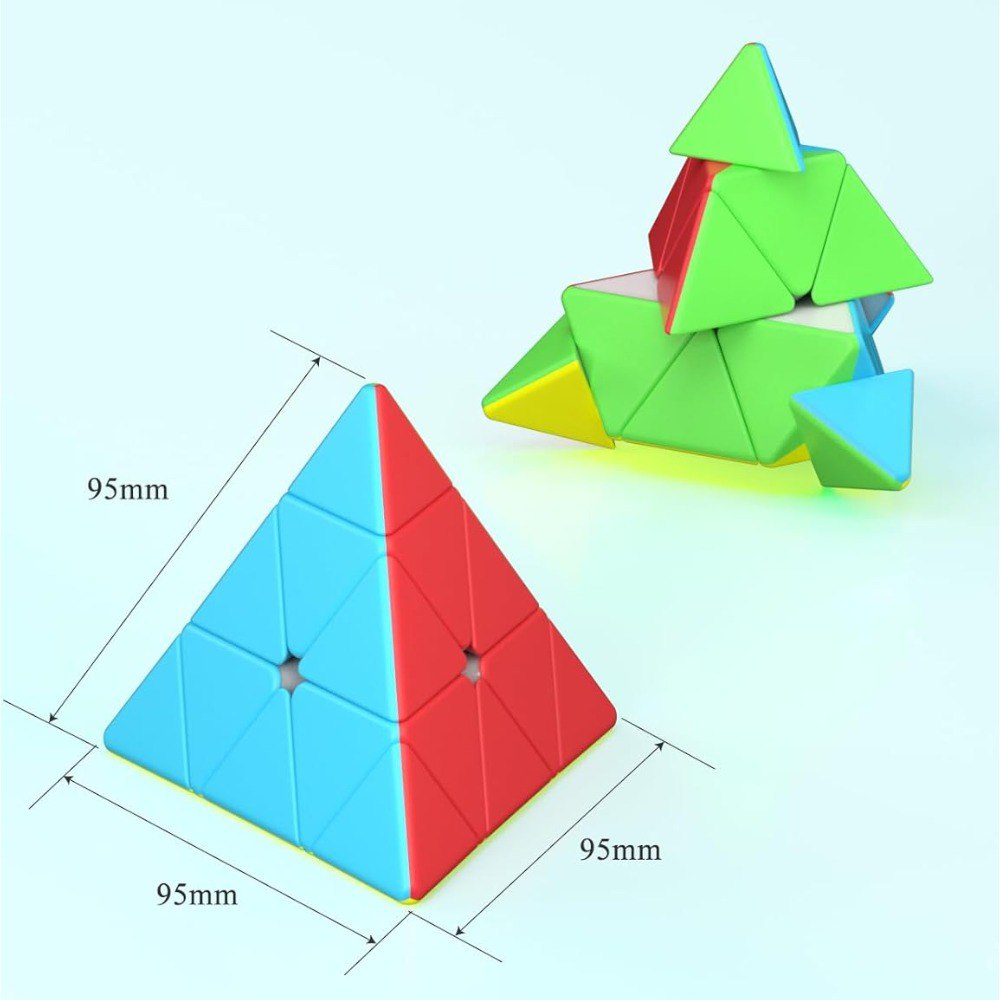 Cubo De Rubik Piramide 3 X 3 X 3 Juego