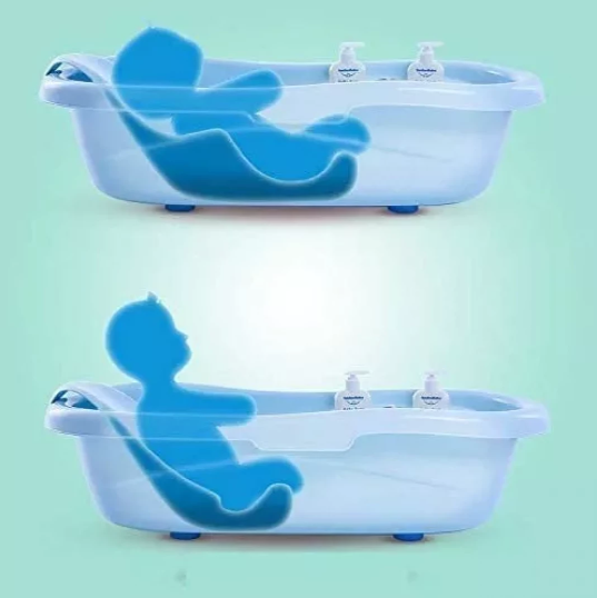 Bañera Tina Para Bebe Con Soporte Antide