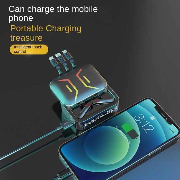 Miniatura 3 de audifono  power bank m80