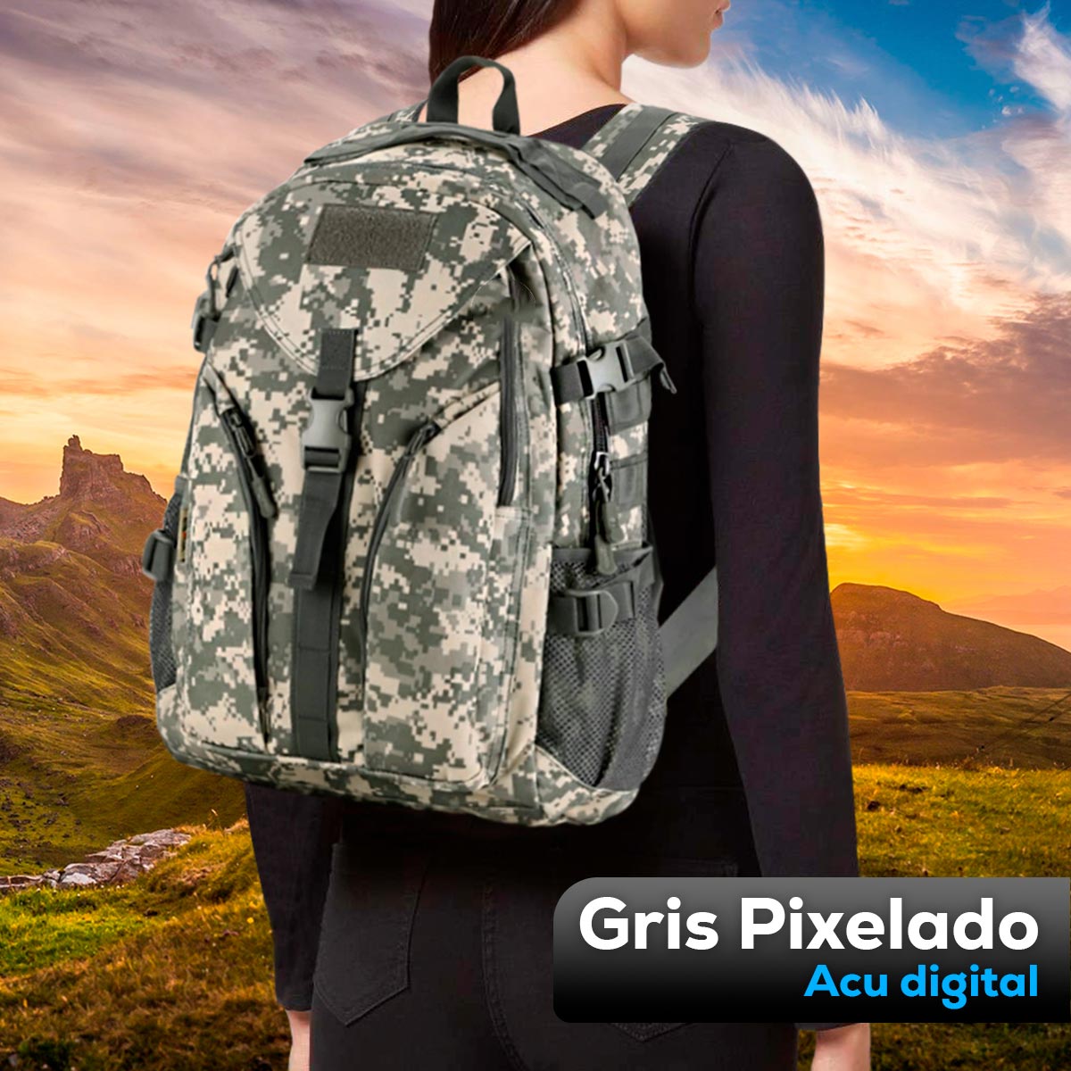 Morral Militar Táctico 40 Litros 9035