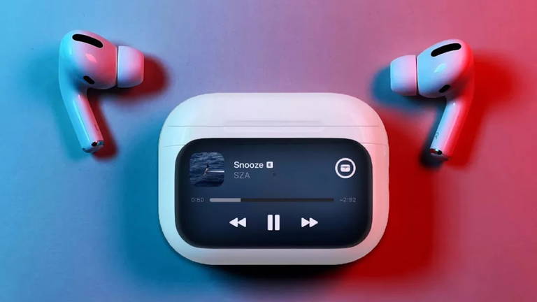 Miniatura 3 de Airpods pro 2 con pantalla