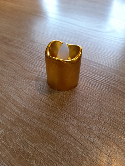 Miniatura 3 de 24 VELAS METALIZADAS ARTIFICIALES