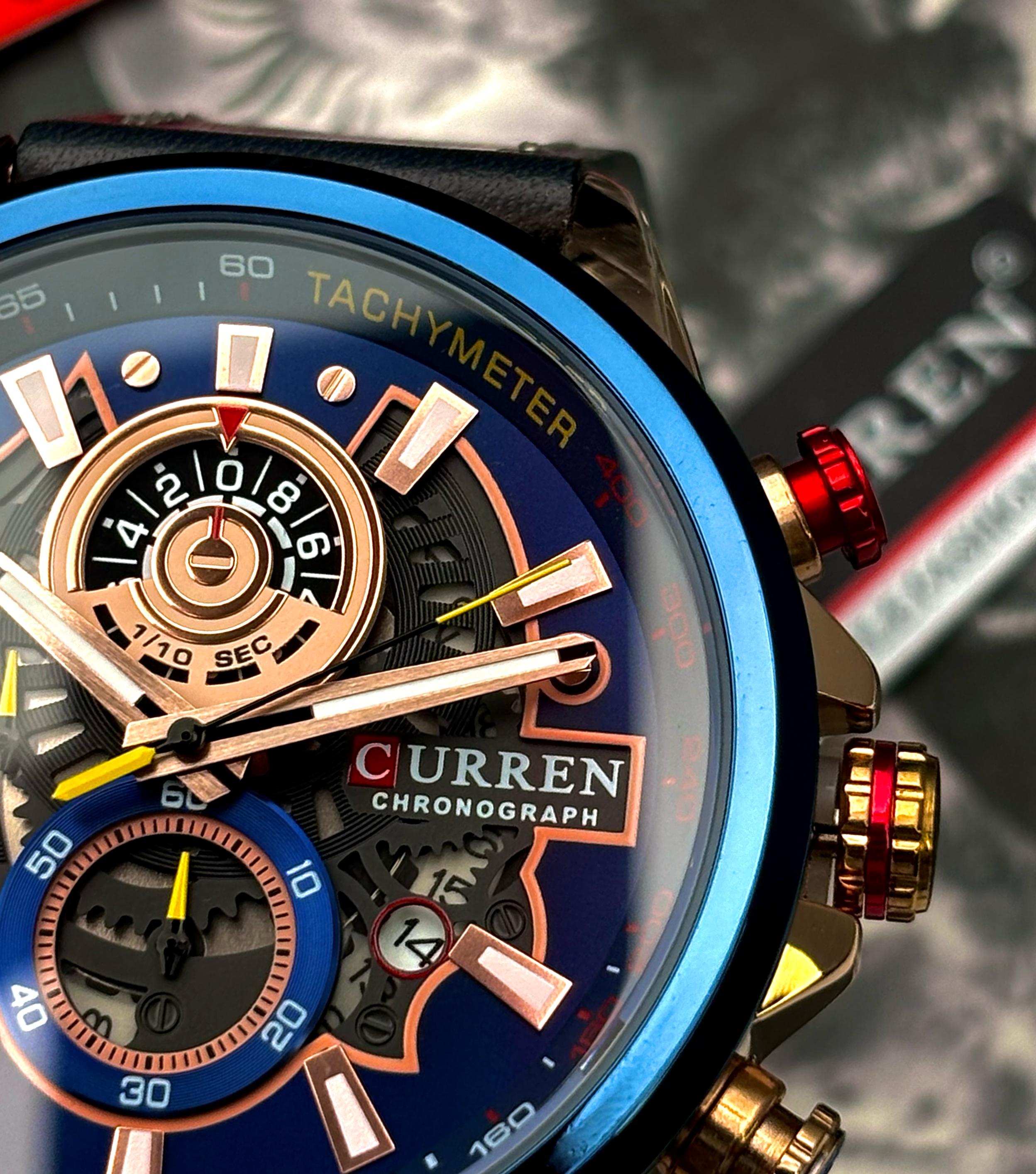 Reloj Curren 8380 cuero Para Hombre