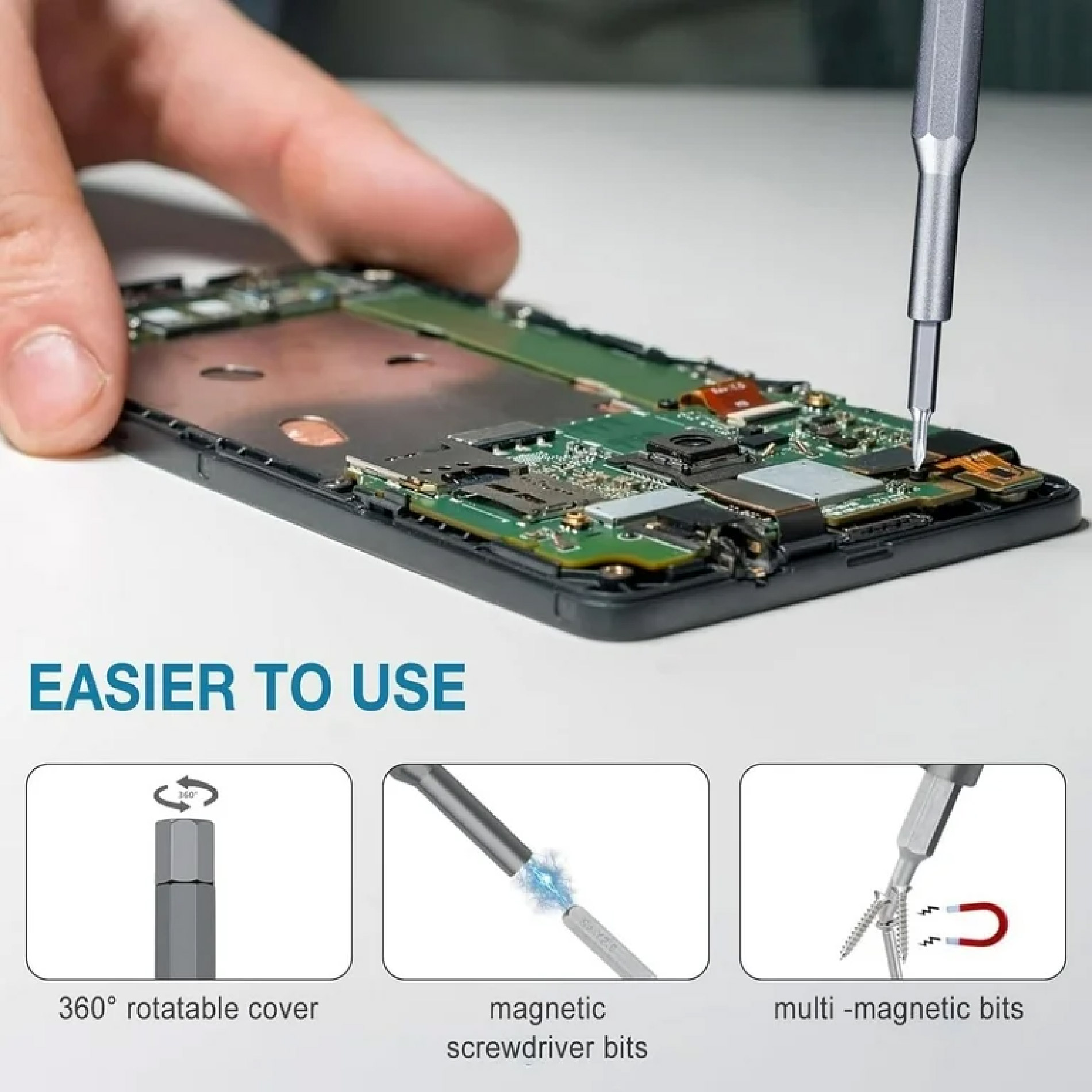 Miniatura 5 de Kit Destornilladores Precision 25 En 1