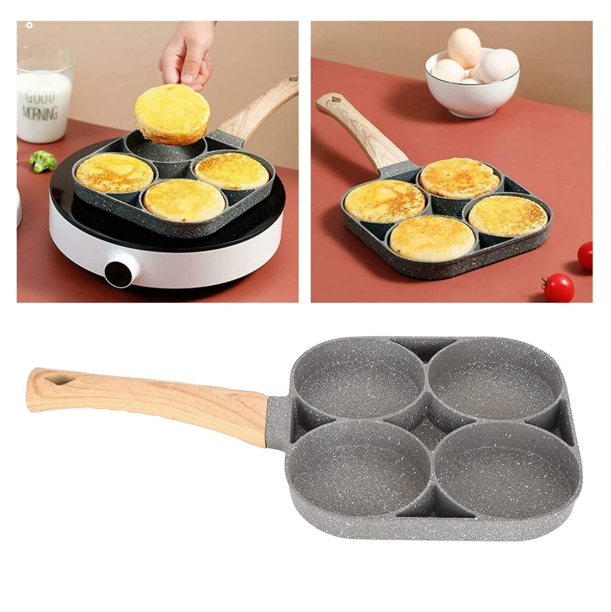 Miniatura 5 de Sarten 4puestos + Juego Cuchillos X6