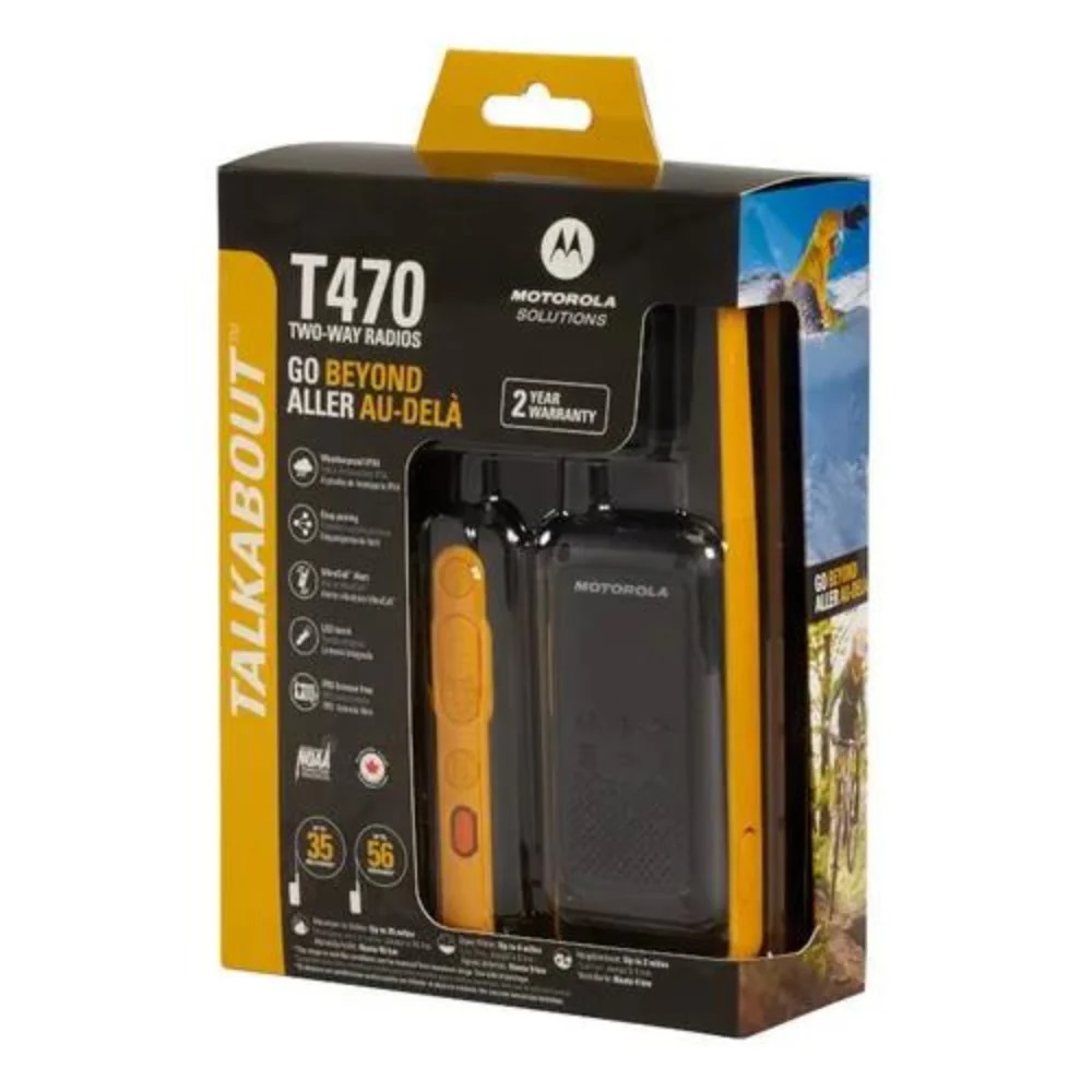 Radios Motorola T470 con Linterna