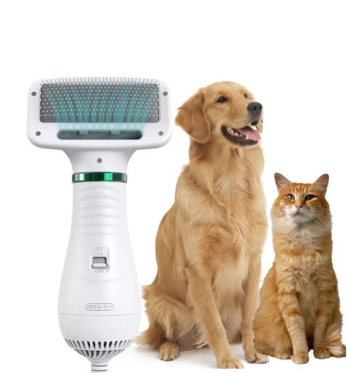 Cepillo Peine Secador De Mascotas