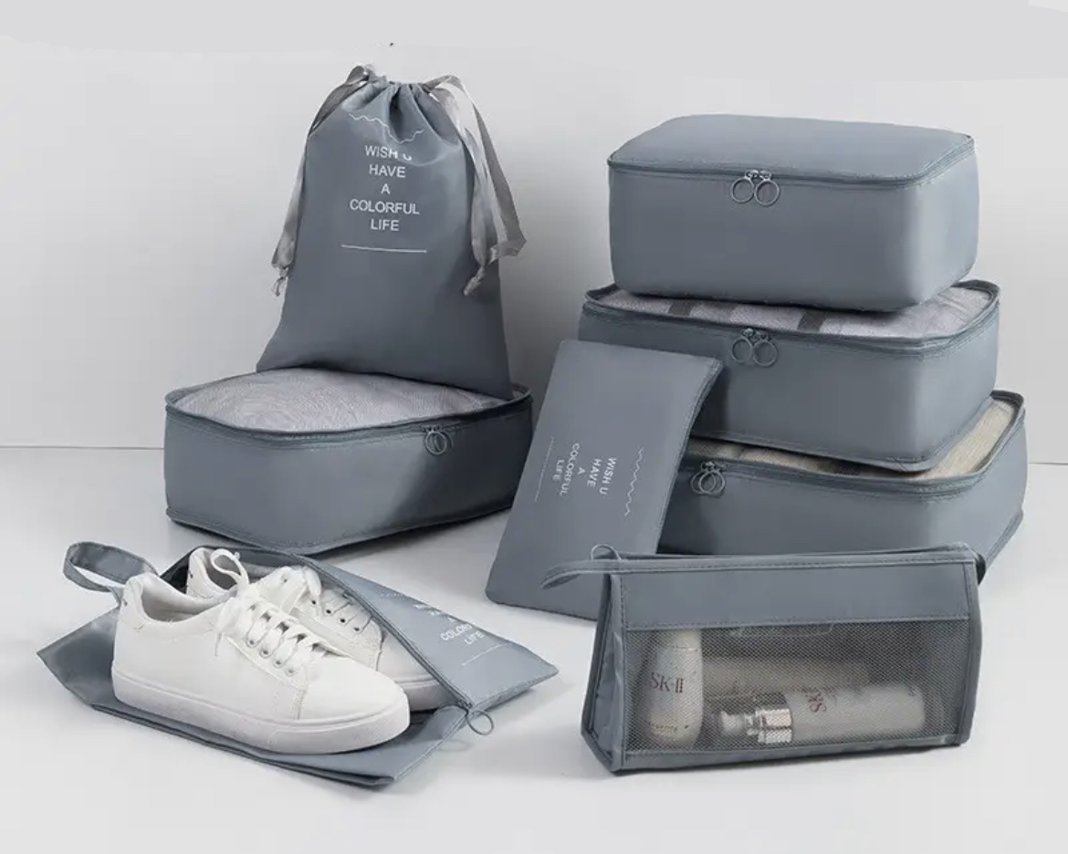 Vista 9 de BOLSAS VIAJE X8 PIEZAS ORGANIZADORA