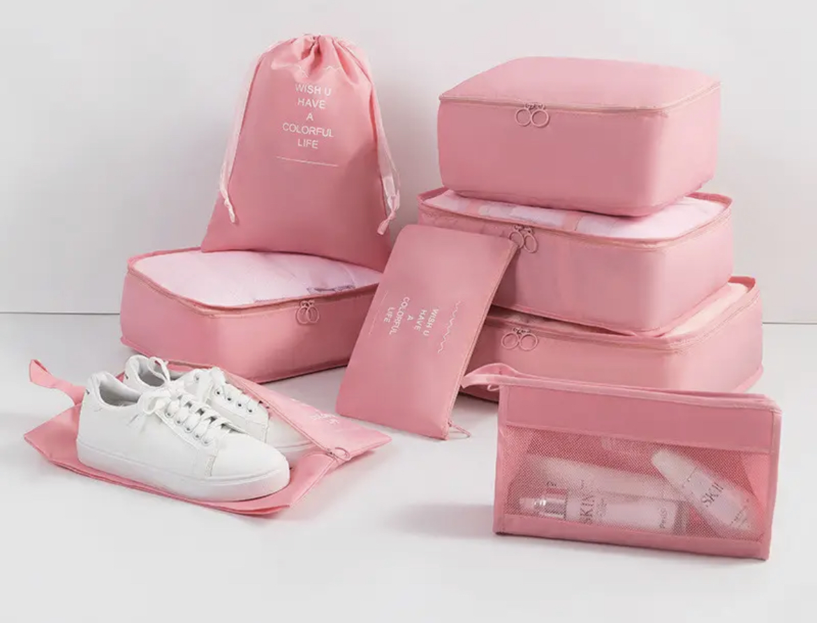 Vista 4 de BOLSAS VIAJE X8 PIEZAS ORGANIZADORA