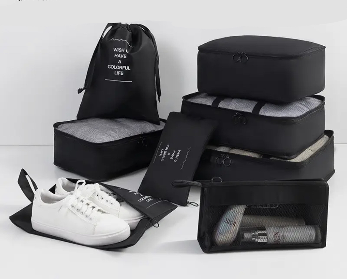 Vista 3 de BOLSAS VIAJE X8 PIEZAS ORGANIZADORA