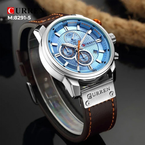 M:8291 RELOJ HOMBRE CURREN PULSO CUERO