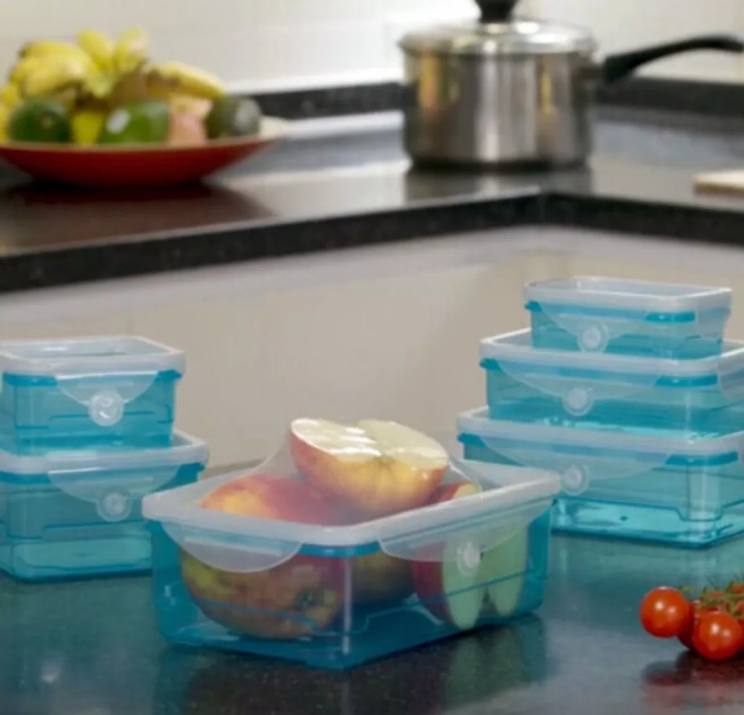 Miniatura 4 de Contenedores de comida con tapa en sili