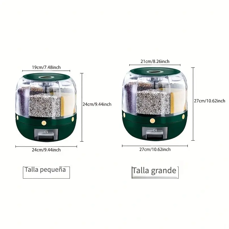 Miniatura 3 de Dispensador granos giratorio