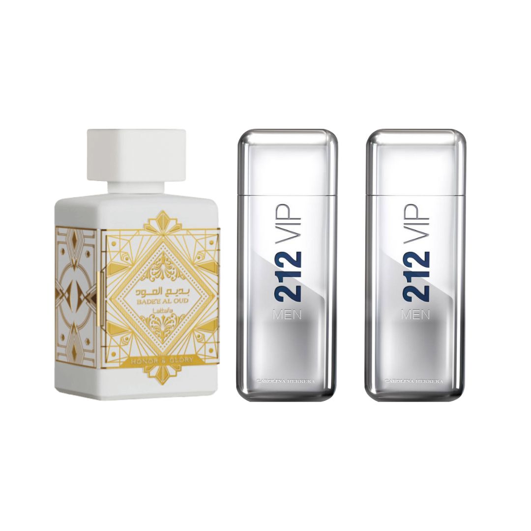 HONOR GLORY CAJA+ 2 UNIDADES 212 VIP MEN