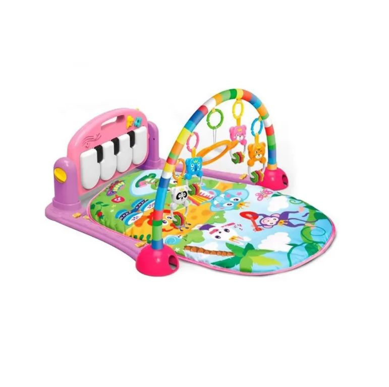 Miniatura 5 de Gimnasio Piano Tapete Musical Y Luces Pa