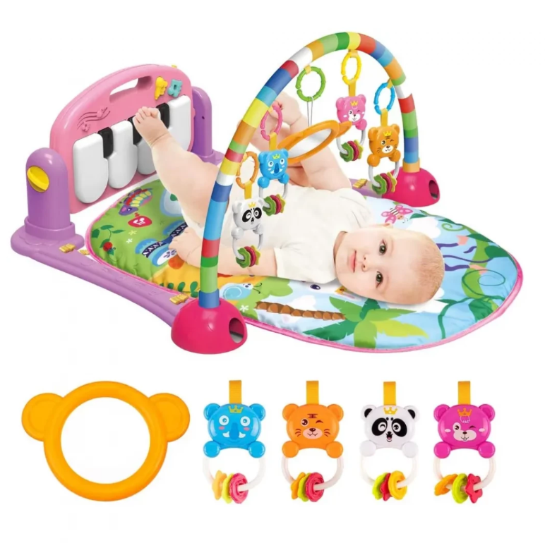 Gimnasio Piano Tapete Musical Y Luces Pa