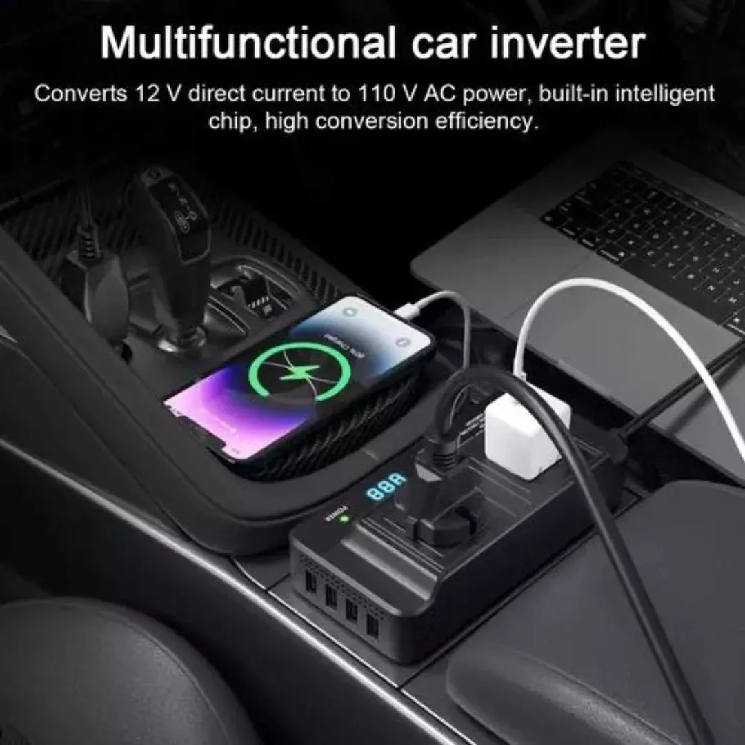 Miniatura 2 de INVERSOR DE CORRIENTE 12V-110V