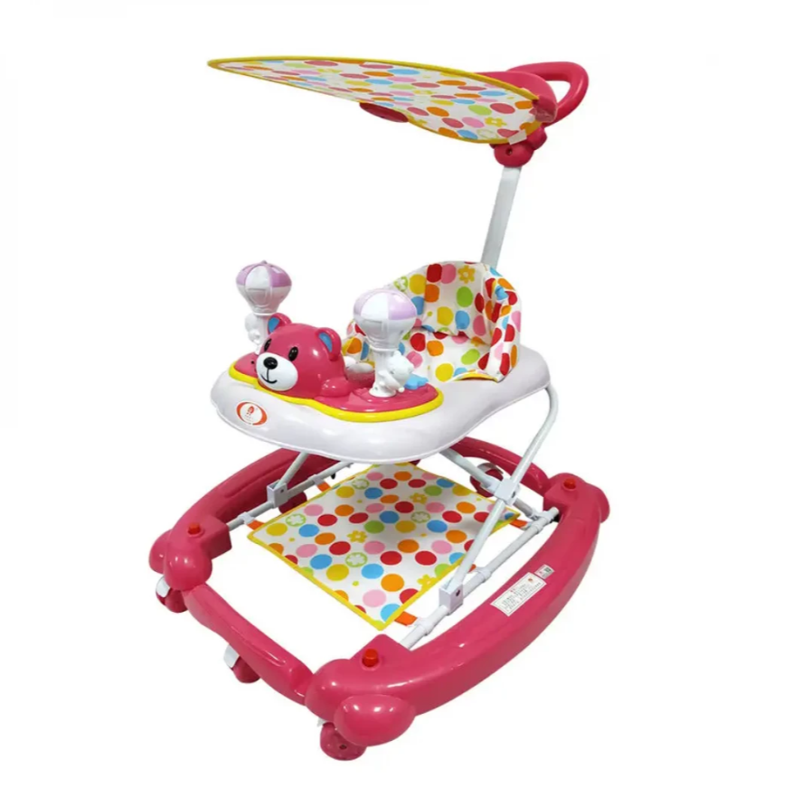 Caminador De Bebe Mecedor 4 En 1 Osito