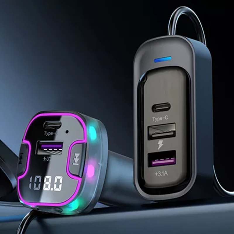 Cargador De Carro 5 Puertos – 18W