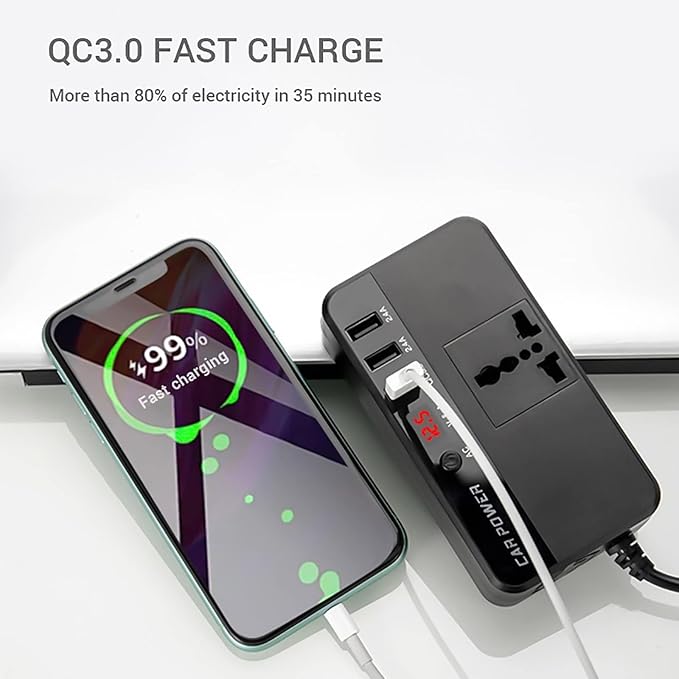 Miniatura 3 de Inversor De Carro 200W – Potencia