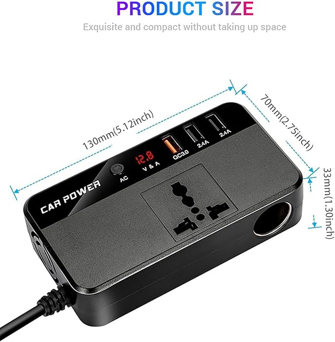 Inversor De Carro 200W – Potencia