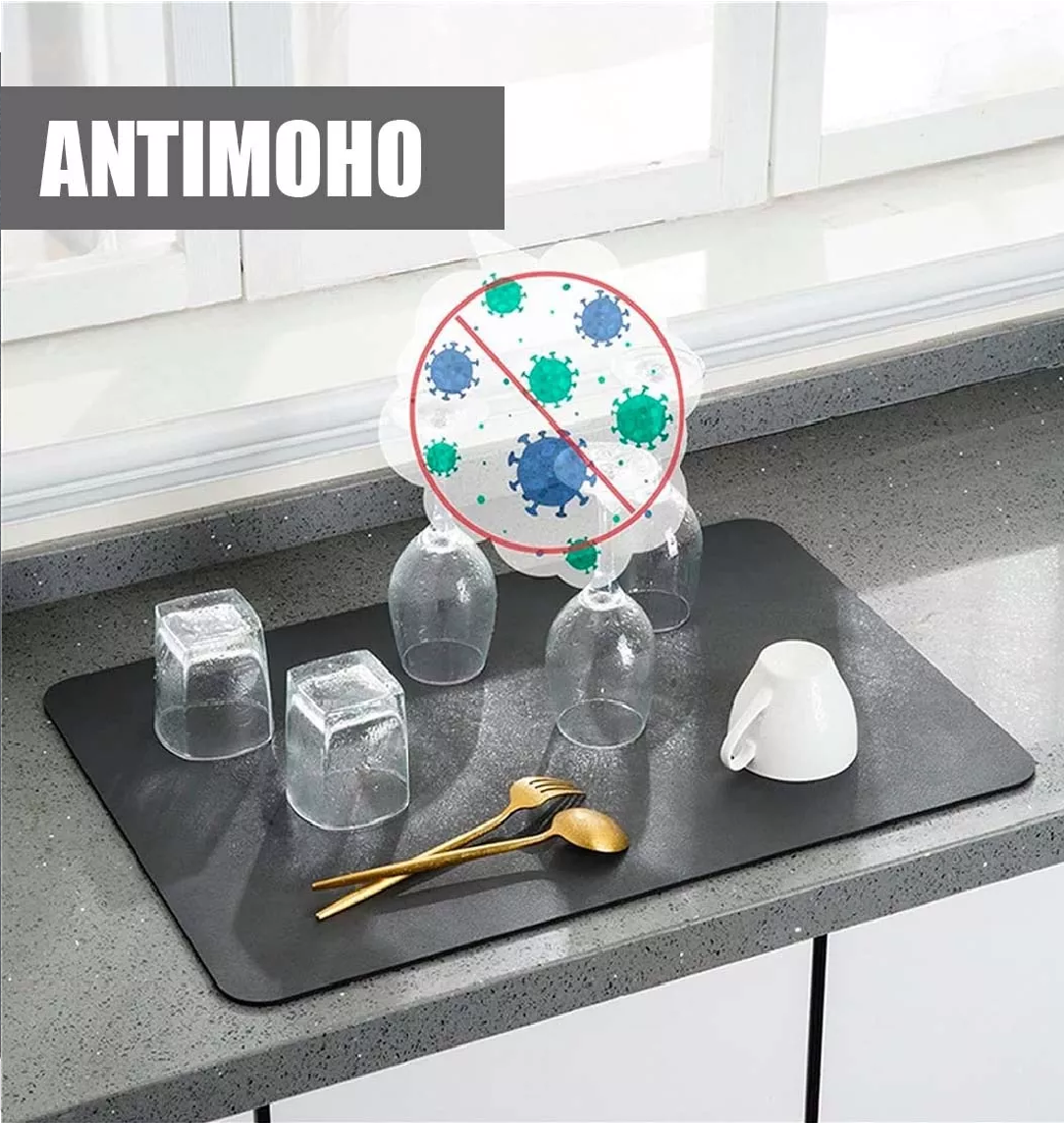 Kit X2 Tapetes Absorbente Cocina Humeda