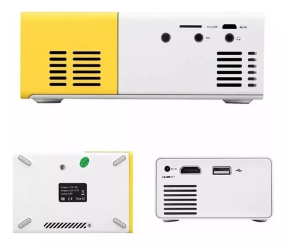 Miniatura 2 de Mini Proyector YG-300