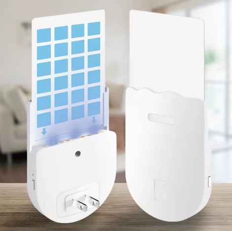 Adhesivo con luz mata insectos