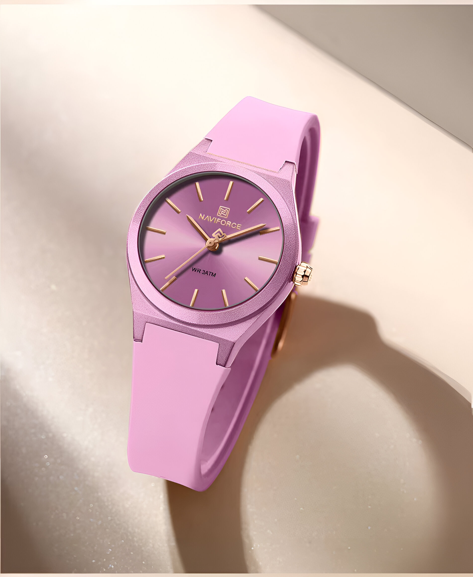 Reloj Naviforce Sport NF5056 para Mujer – Elegancia Brillante y Confort Diario