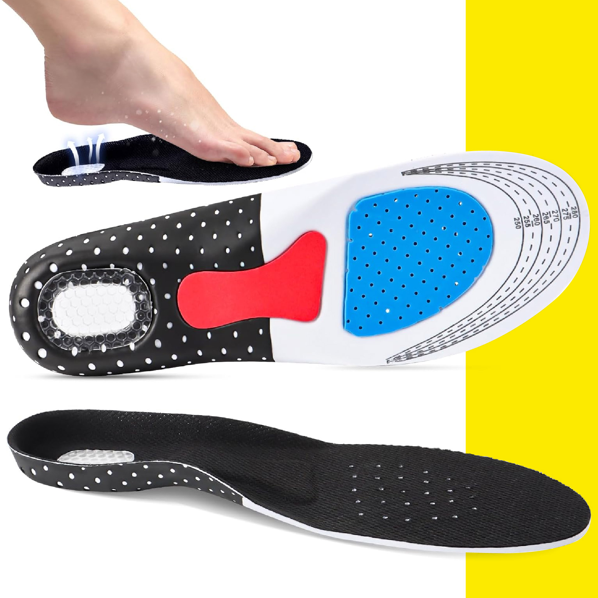 Miniatura 7 de Plantillas Deportivas Antichoque Silicon