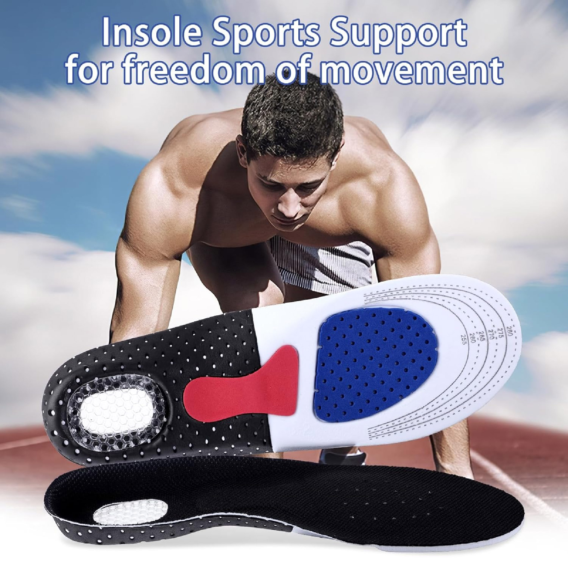 Miniatura 5 de Plantillas Deportivas Antichoque Silicon