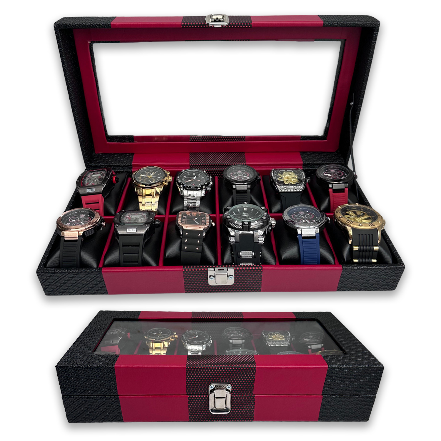 Organizador Relojes Estuche 12puestos