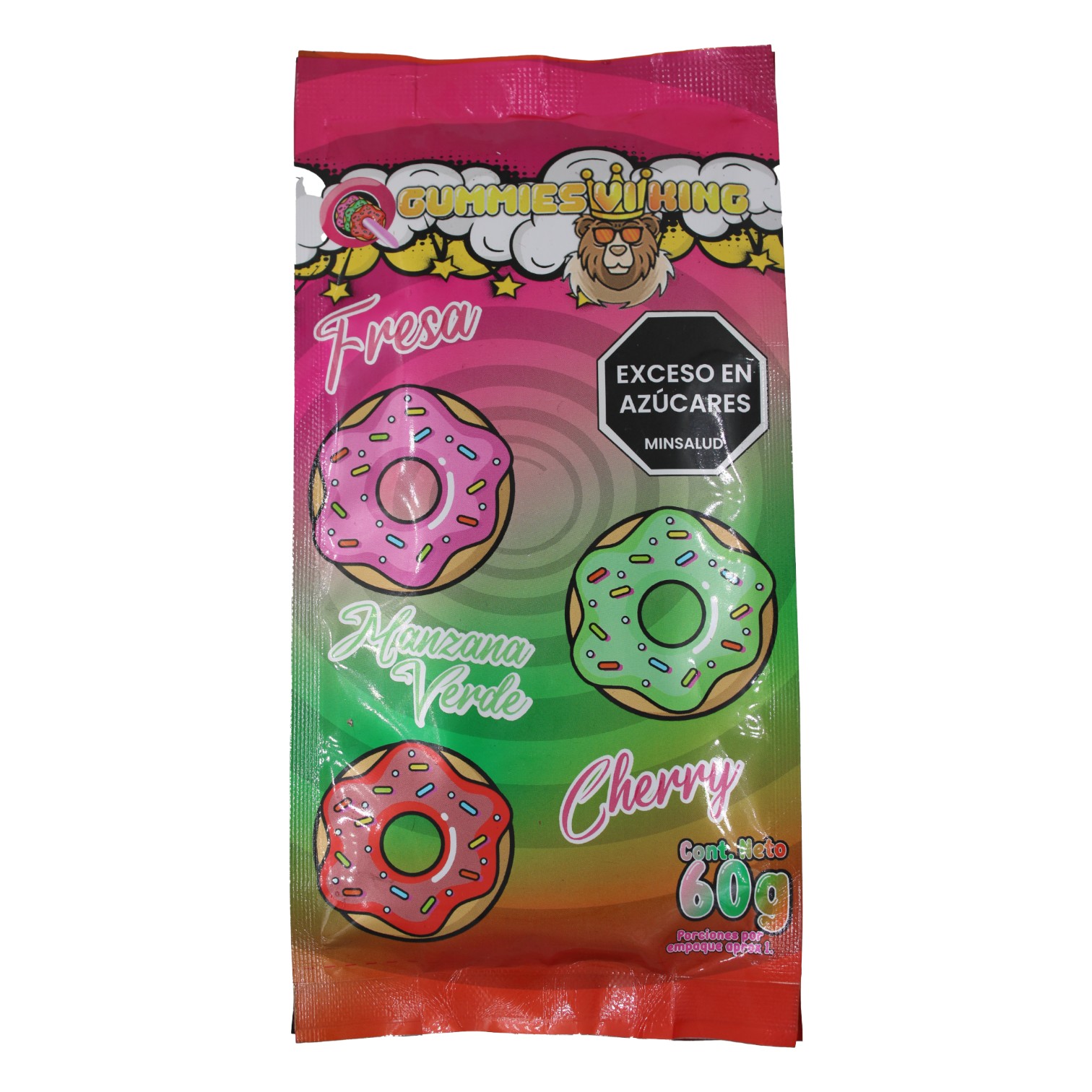 Gummies Comestibles 3 sabores