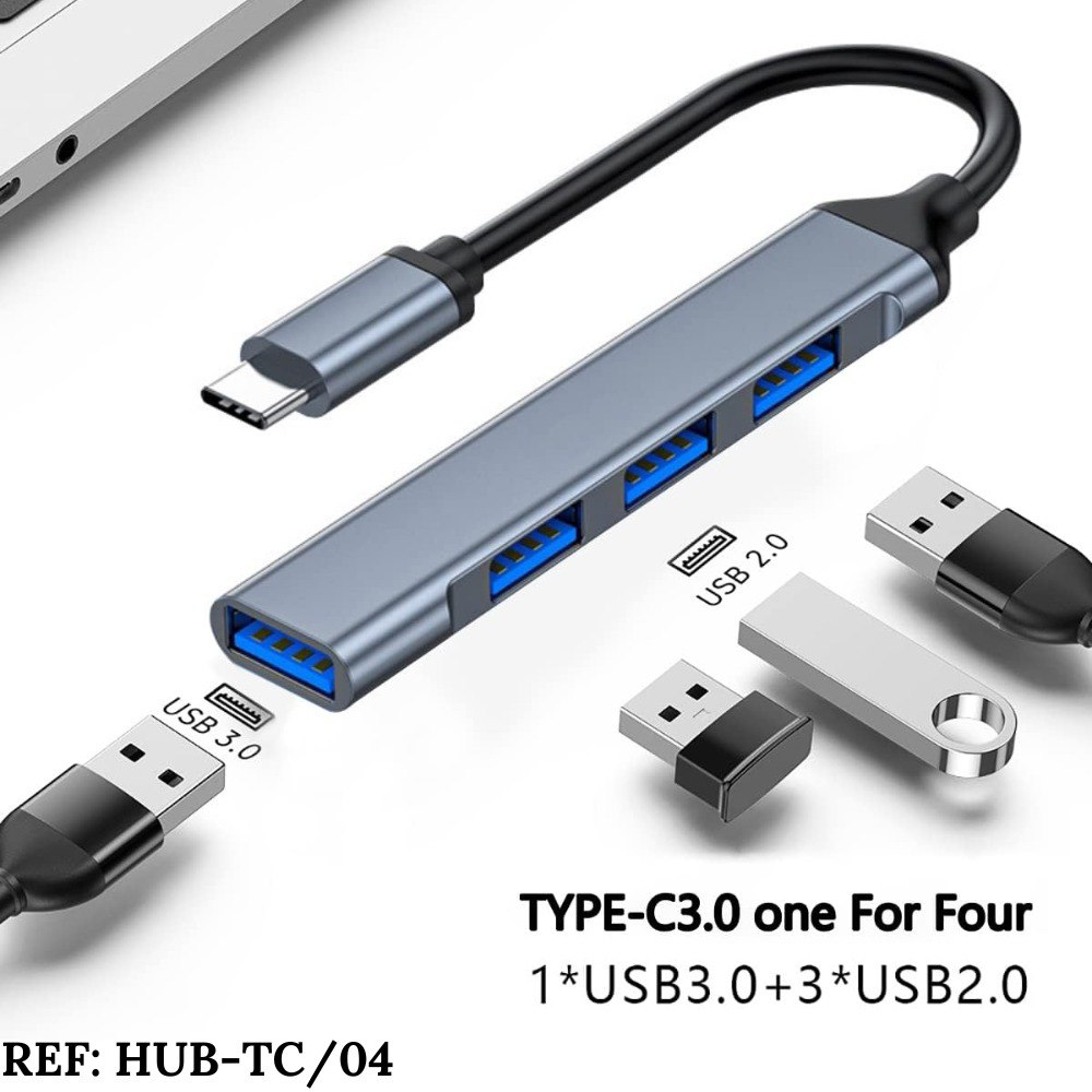 Miniatura 1 de Adaptador Convertidor Multipuerto Tipo C